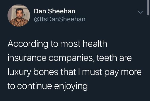 dental insurance tweet