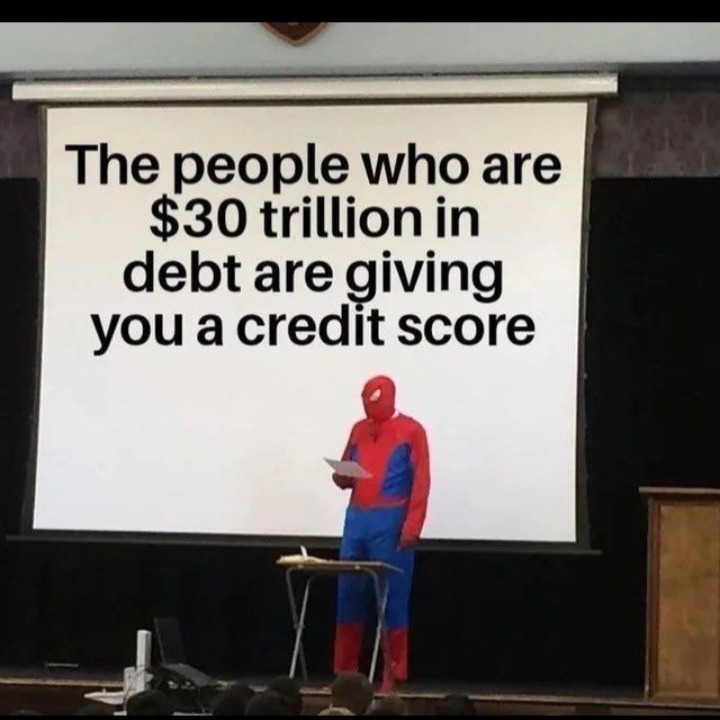 credit score meme