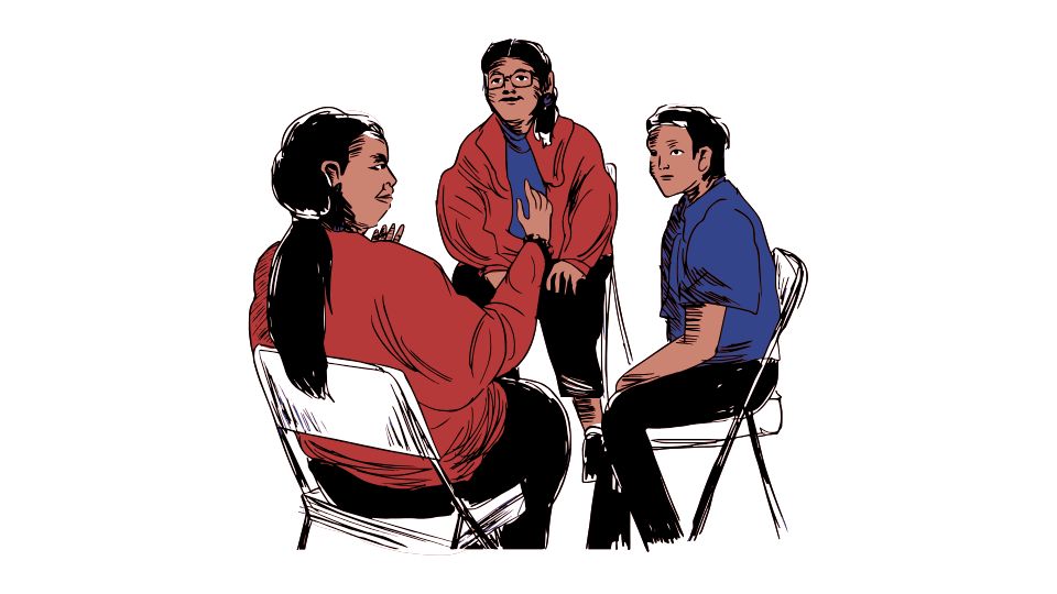 community hospital illustration