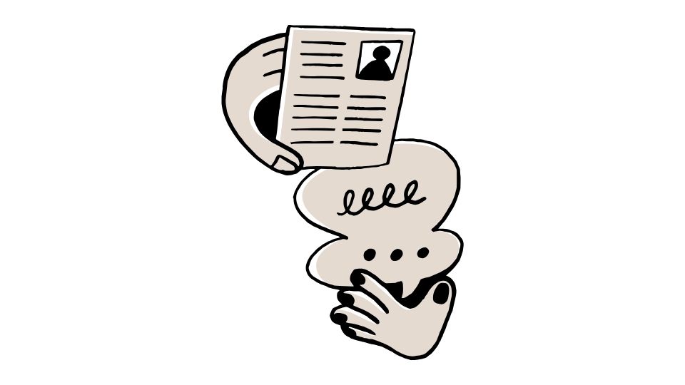 simple cartoon illustration