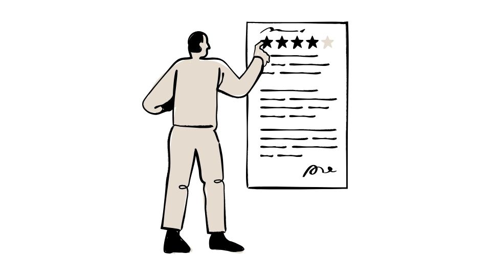 simple cartoon illustration