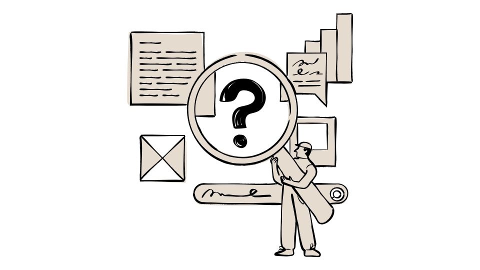 simple cartoon illustration