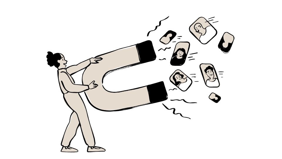 simple cartoon illustration