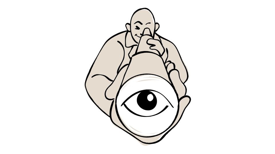 simple cartoon illustration
