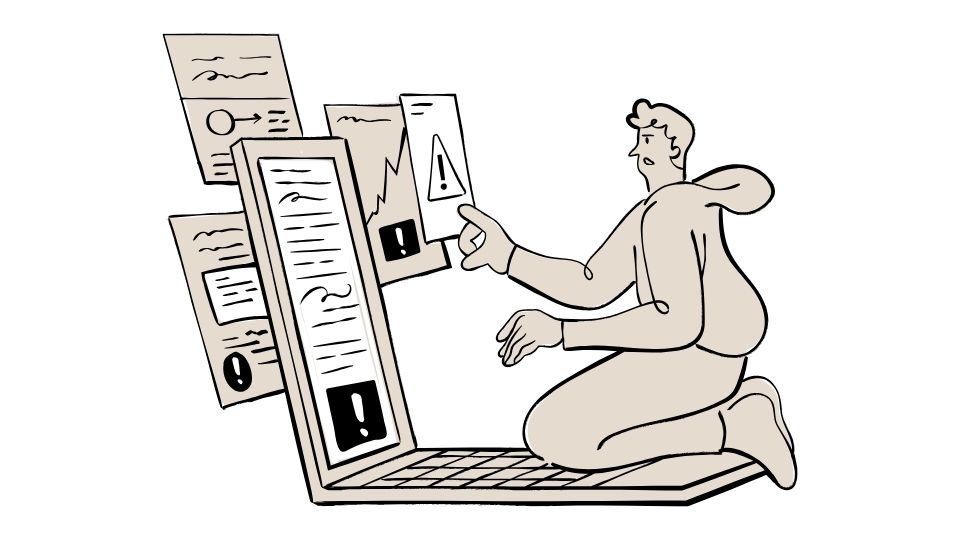 simple cartoon illustration