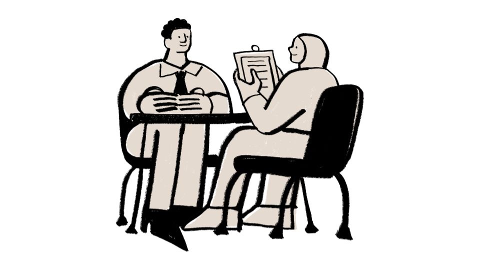 simple cartoon illustration