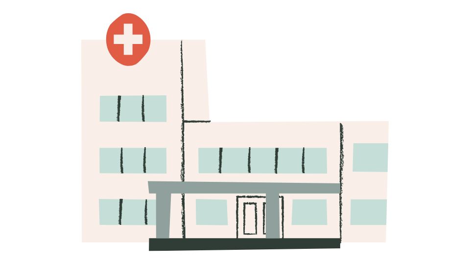 the hospital illustration
