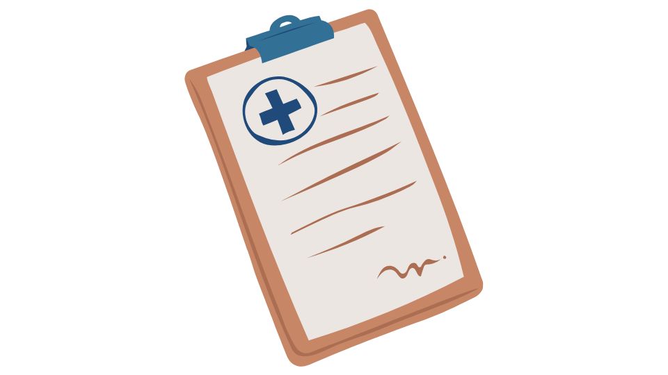 the note of medical illustration