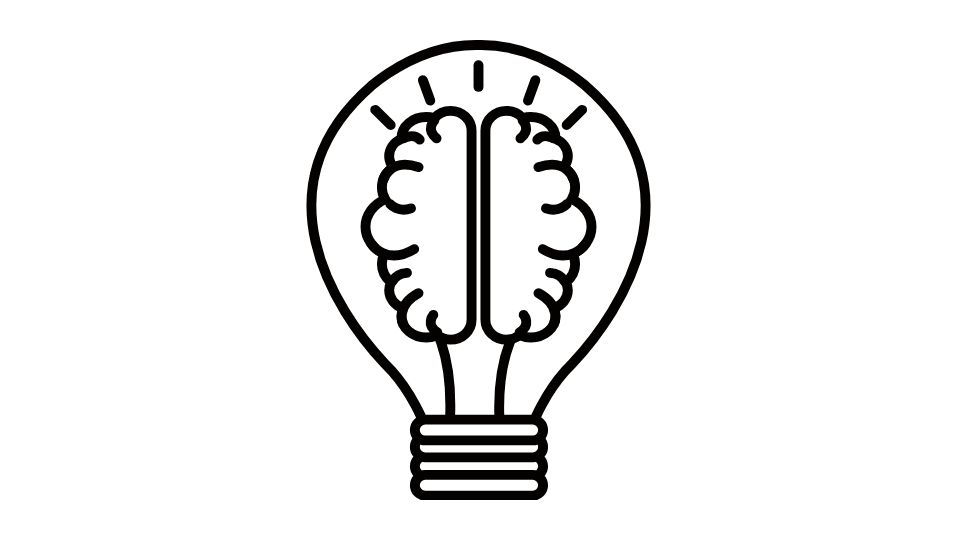 the simple line of brain