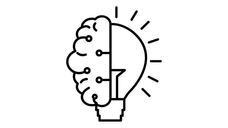 the simple line of brain