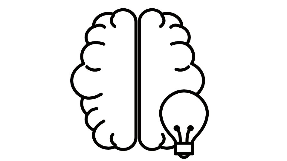 the simple line of brain