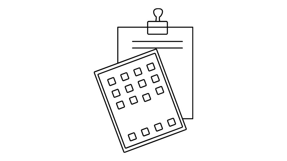 the simple line of illustration