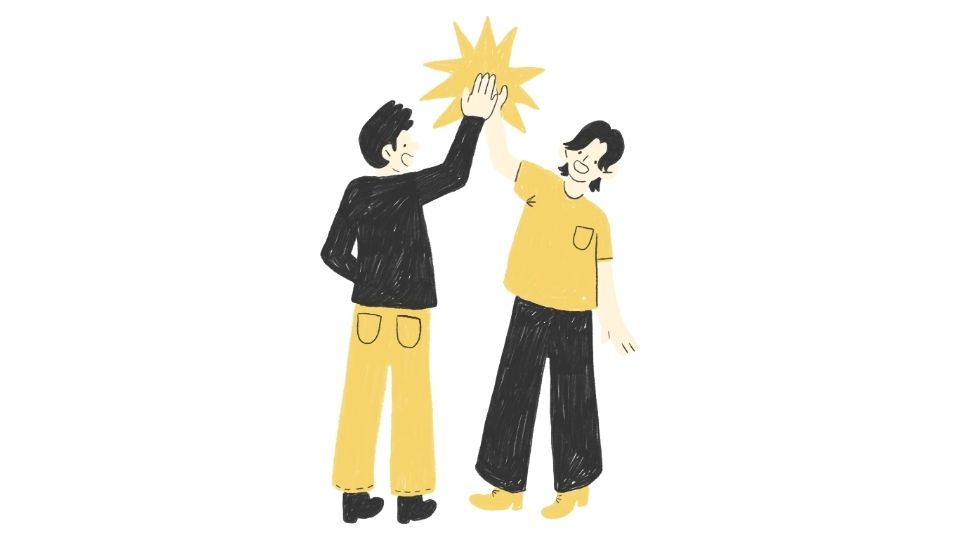 yellow cartoon