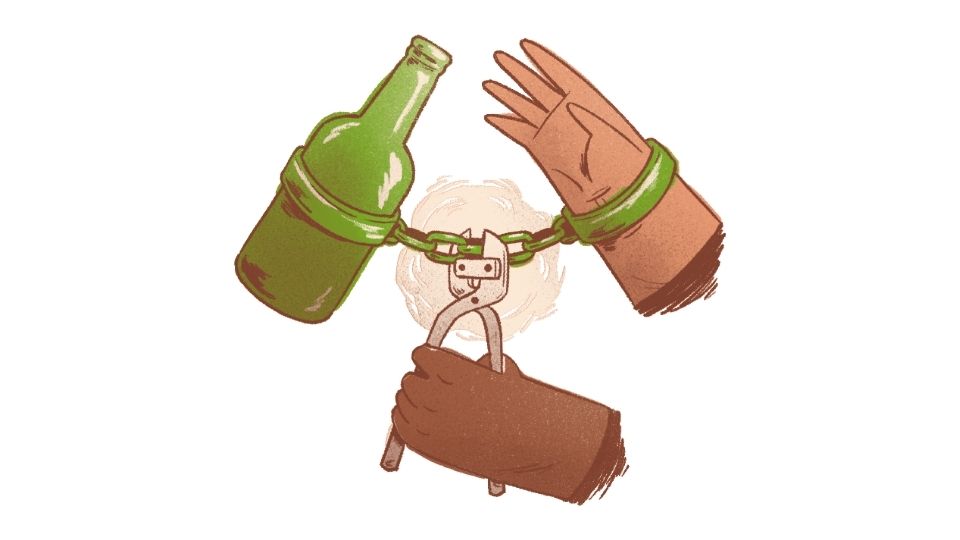 alcoholic illustration