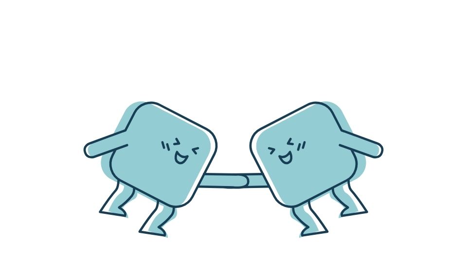 blue illustration simple