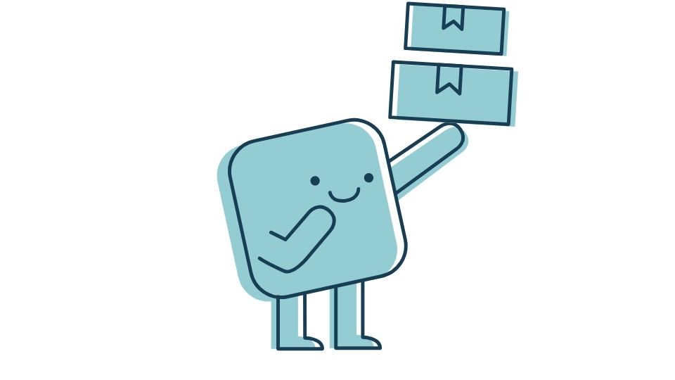 blue illustration simple