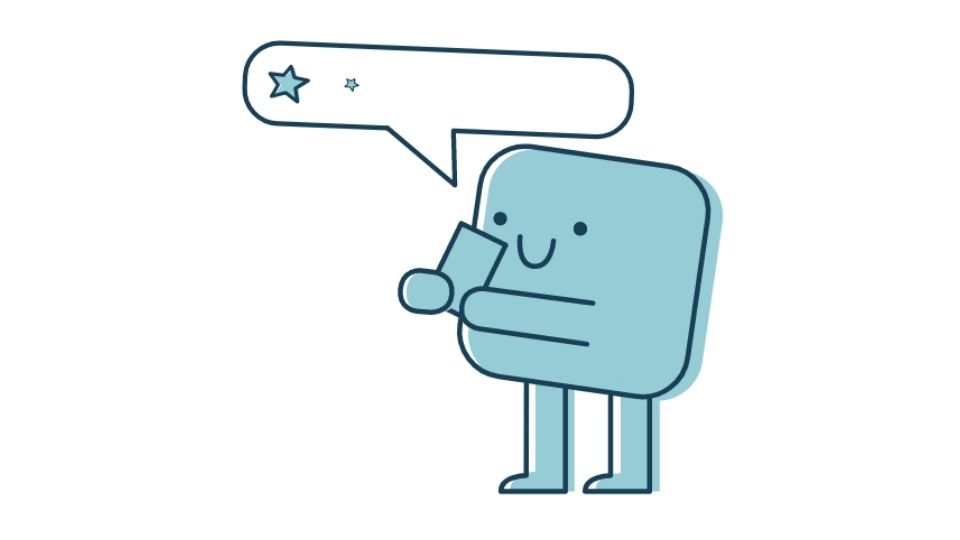 blue illustration simple