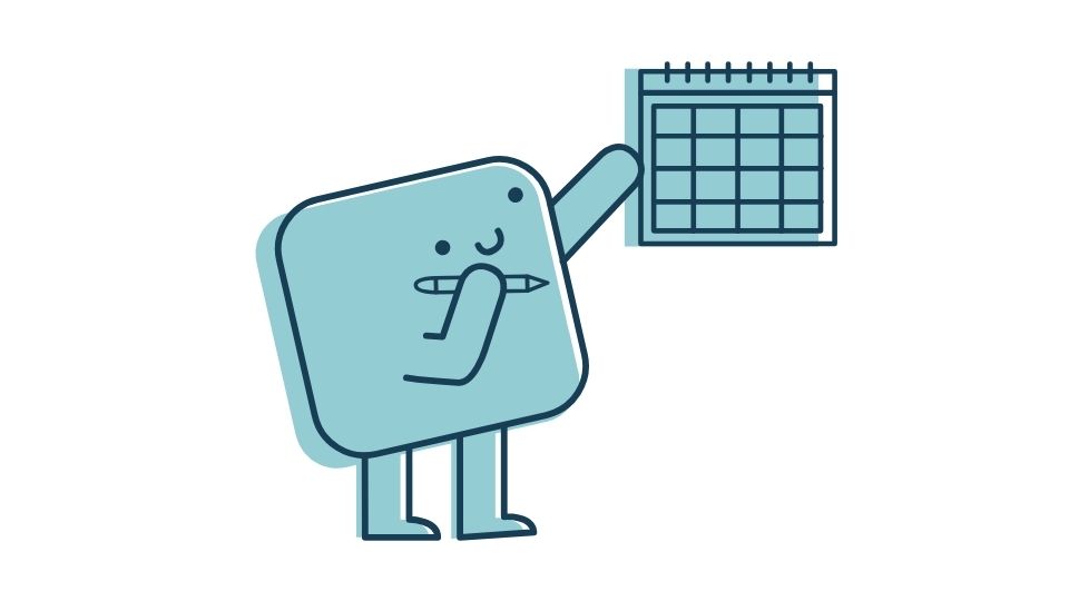 blue illustration simple