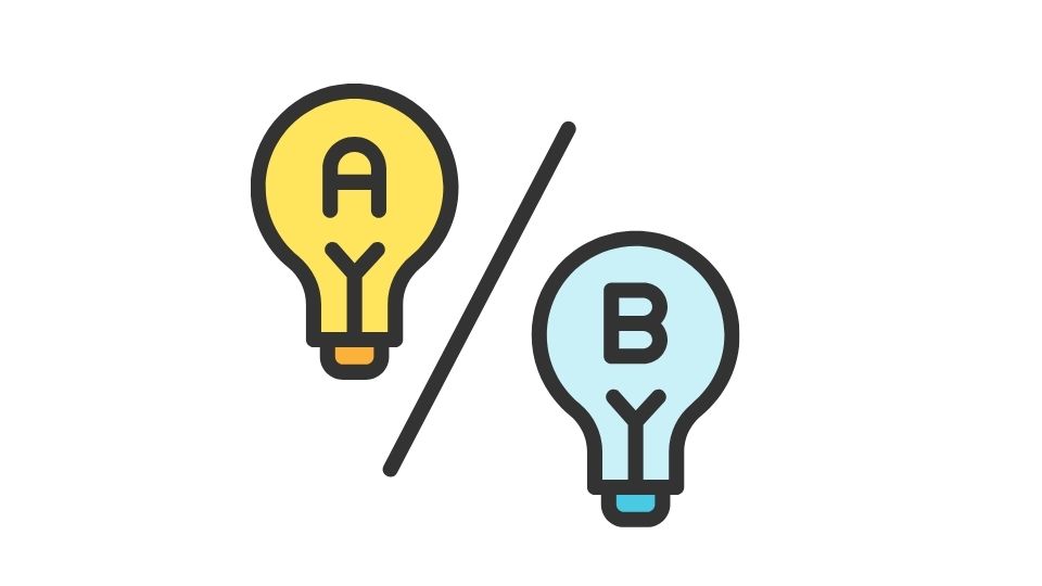 comparison illustration