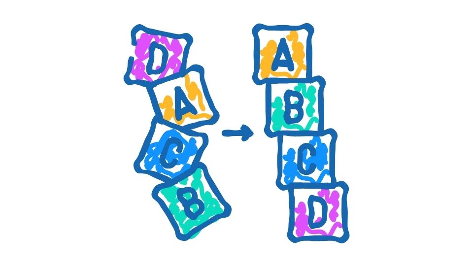 comparison illustration