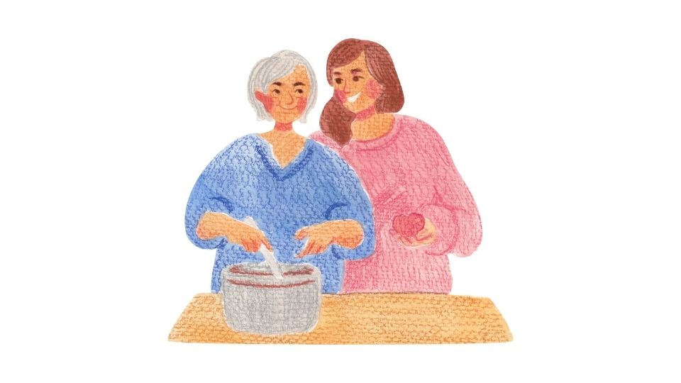 mom life illustration