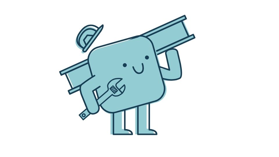 the blue illustration unique