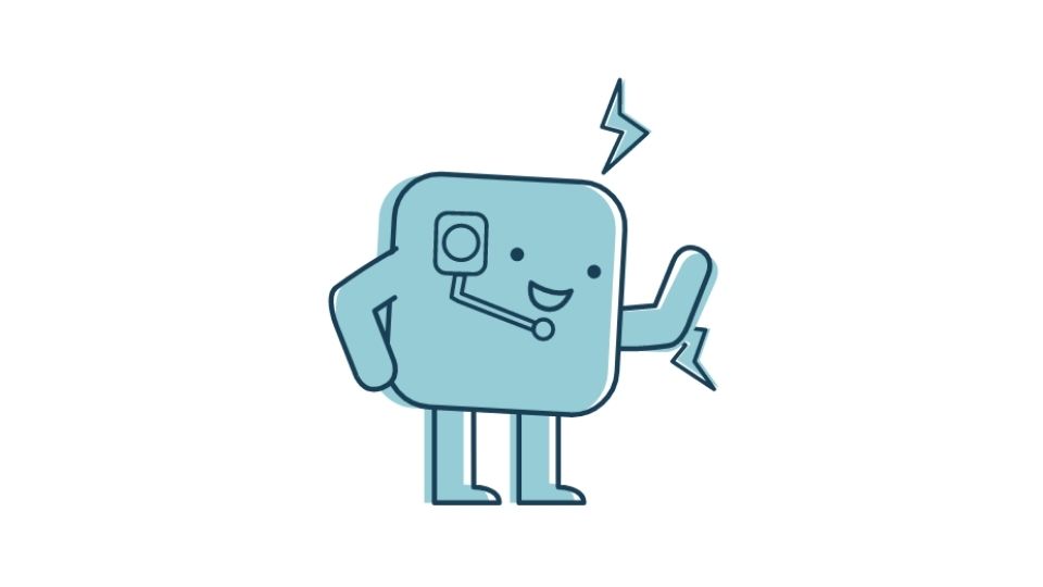 the blue illustration unique