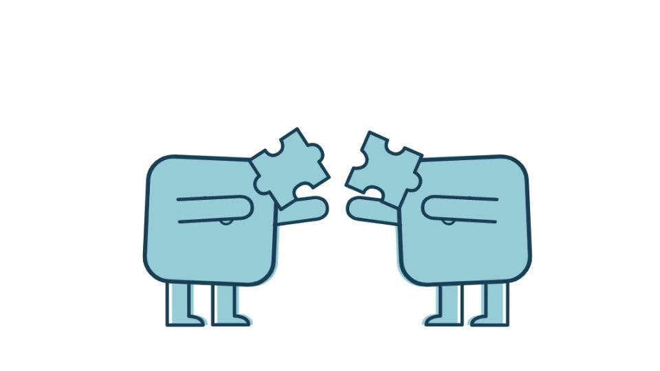 the blue illustration unique