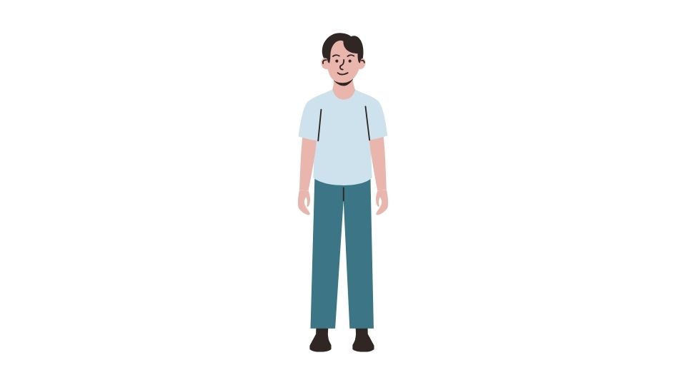 the man illustration