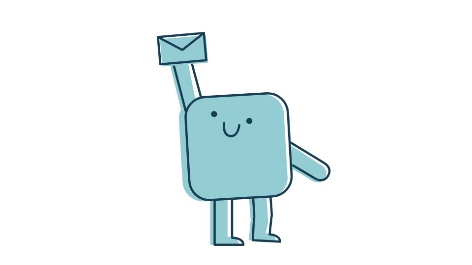 unique blue illustration