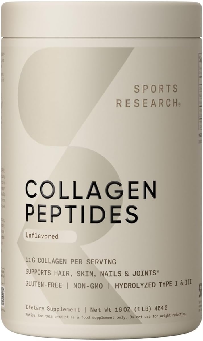 Sports Research Collagen Peptides for Women & Men