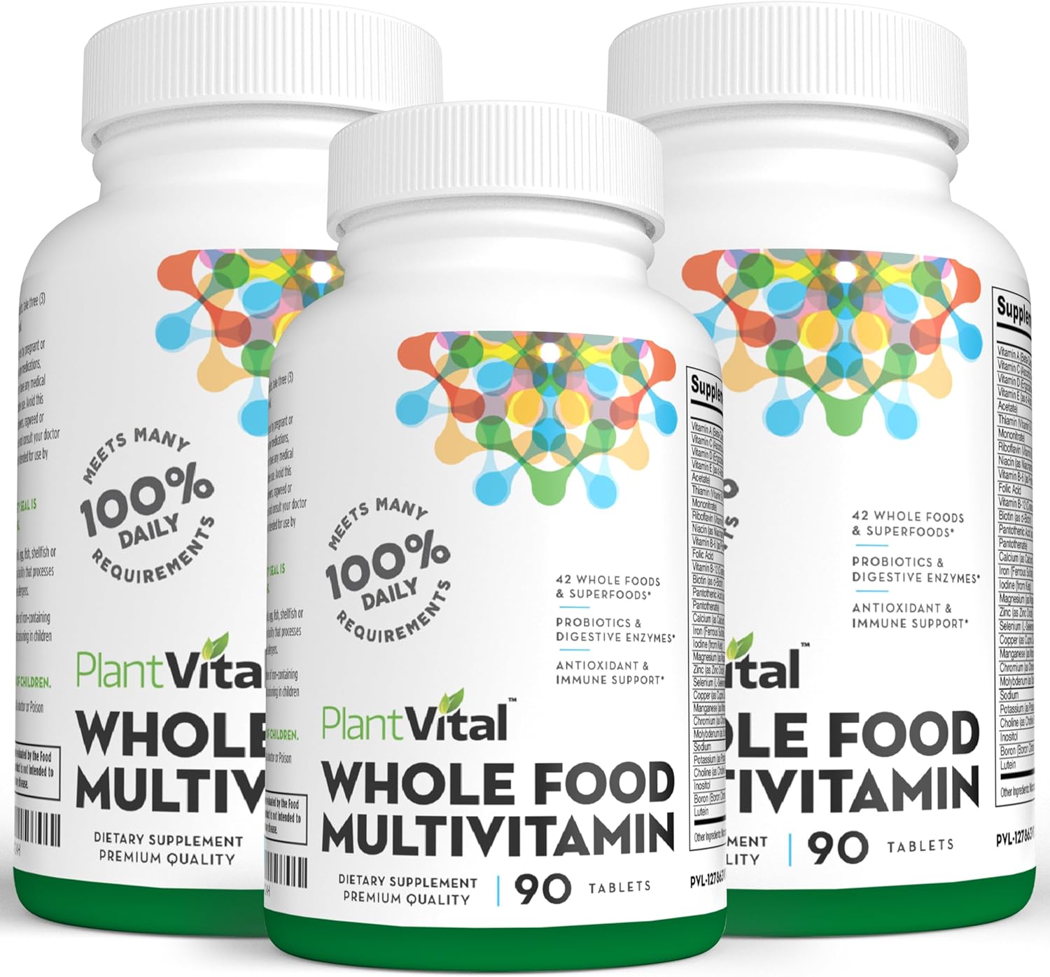 Plantvital Whole Food Multivitamin