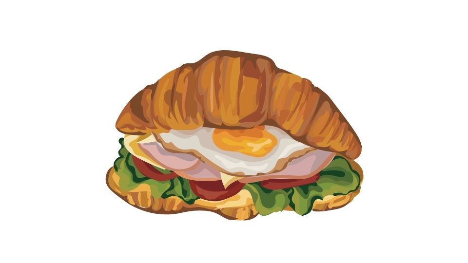 bacon, egg, and cheese