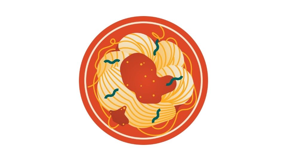 the pasta