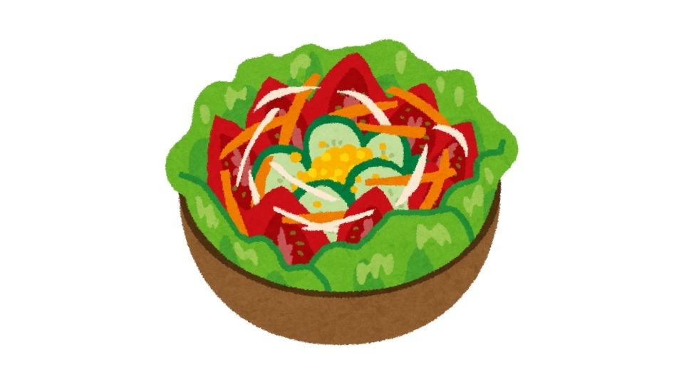 the salad