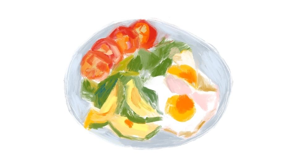 the salad