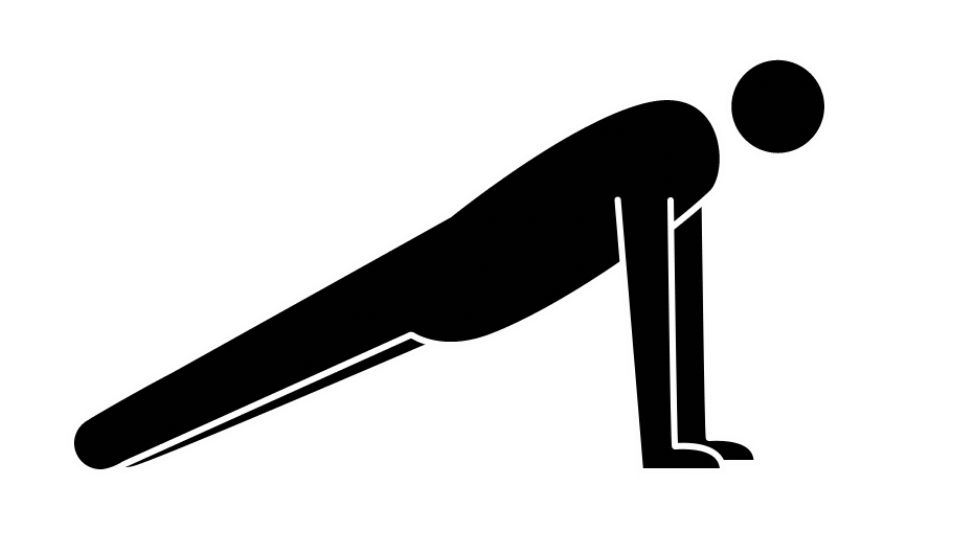 workout silhouette
