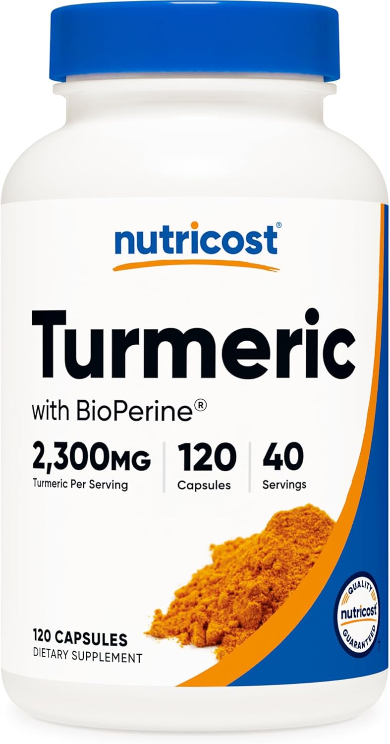 Nutricost Turmeric Curcumin with BioPerine and 95% Curcuminoids