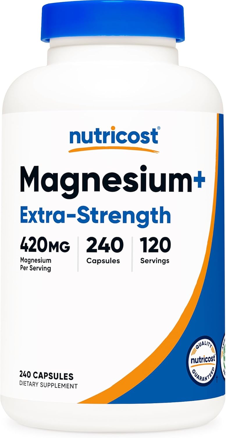 Nutricost Magnesium+ Extra Strength 420mg