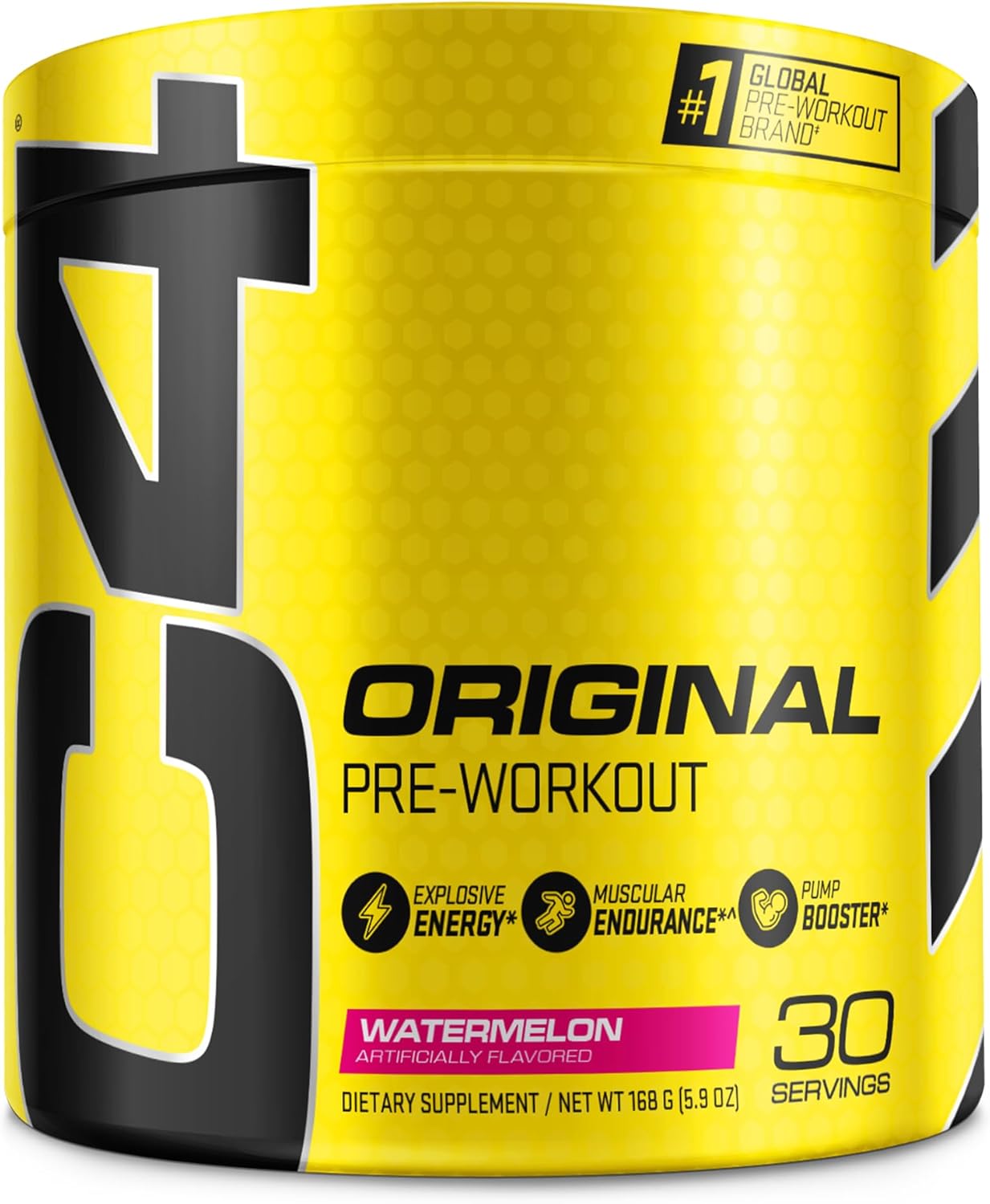 Cellucor C4 Original Pre Workout Powder Watermelon Sugar Free