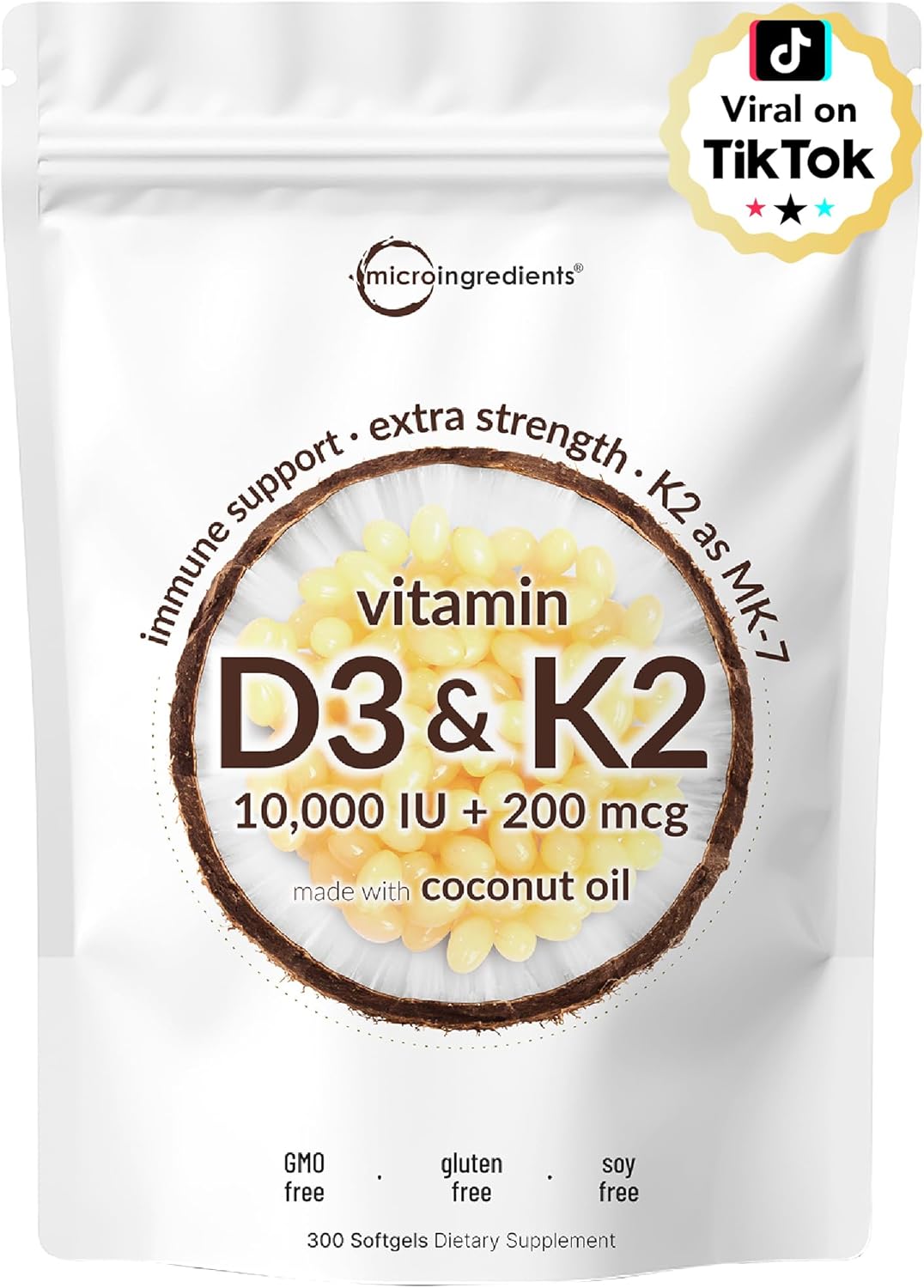 Micro Ingredients Vitamin D3 10,000 IU