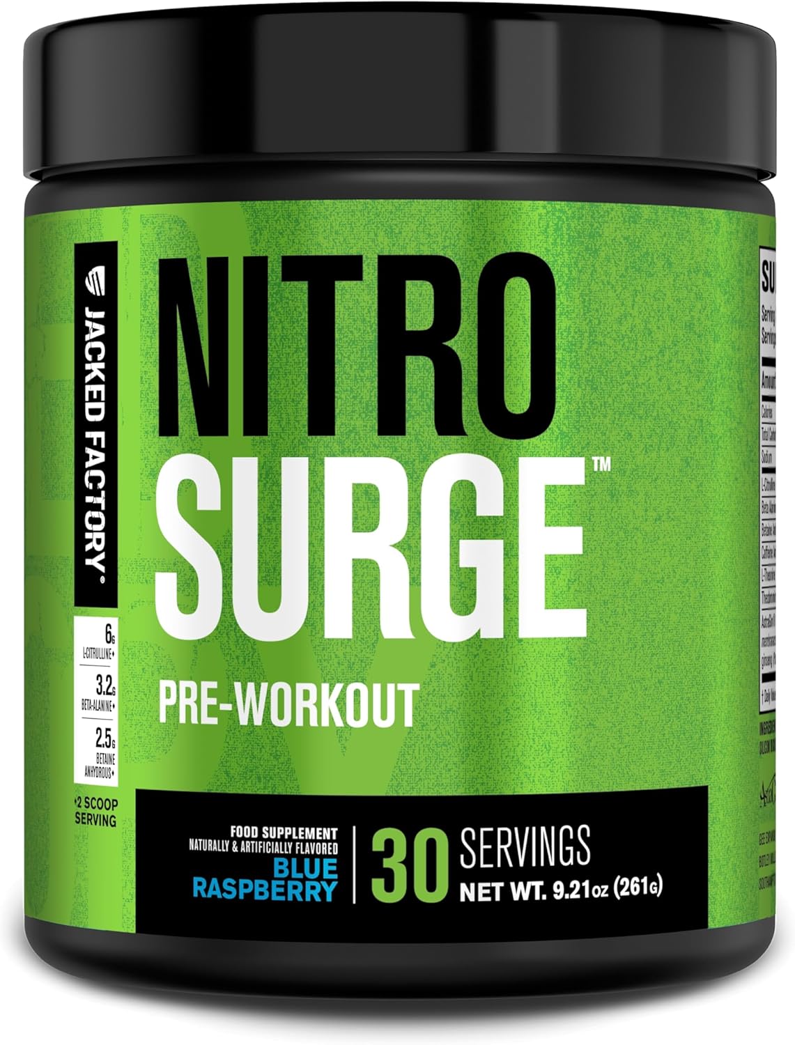 Jacked Factory NITROSURGE Pre Workout Supplement