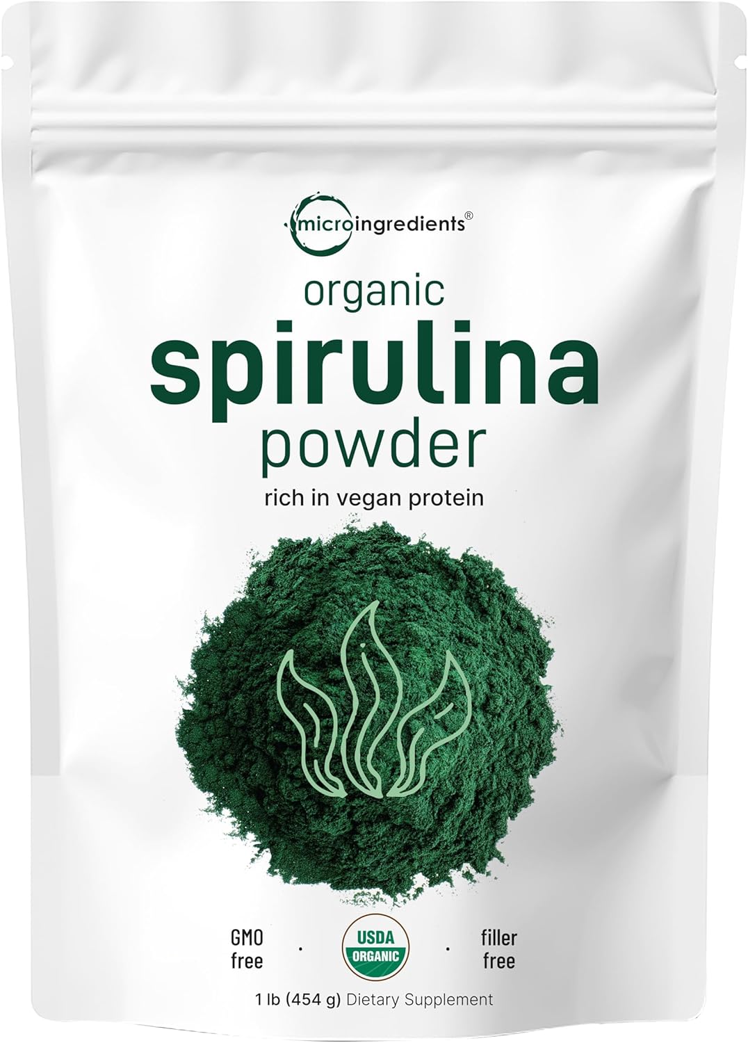 Micro Ingredients Organic Spirulina Powder