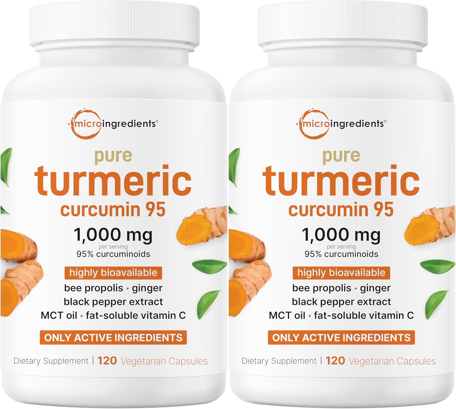 Micro Ingredients Turmeric Curcumin Supplement 1,000mg